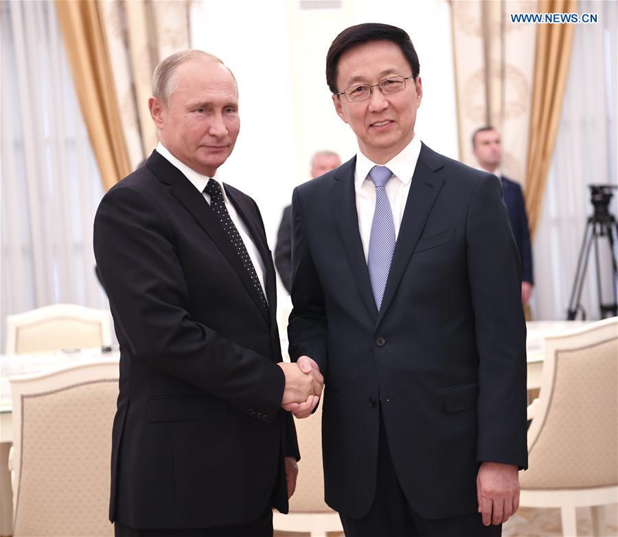 RUSSIA-MOSCOW-CHINA-HAN ZHENG-VISIT