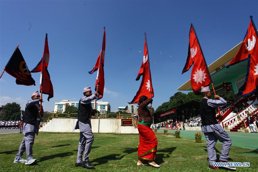 NEPAL-KATHMANDU-CONSTITUTION DAY-CELEBRATION