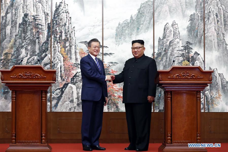 DPRK-SOUTH KOREA-SUMMIT MEETING-JOINT PRESS CONFERENCE