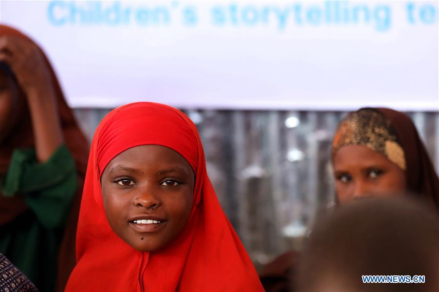 SOMALIA-MOGADISHU-UNICEF-CHILDREN-STORY TELLING