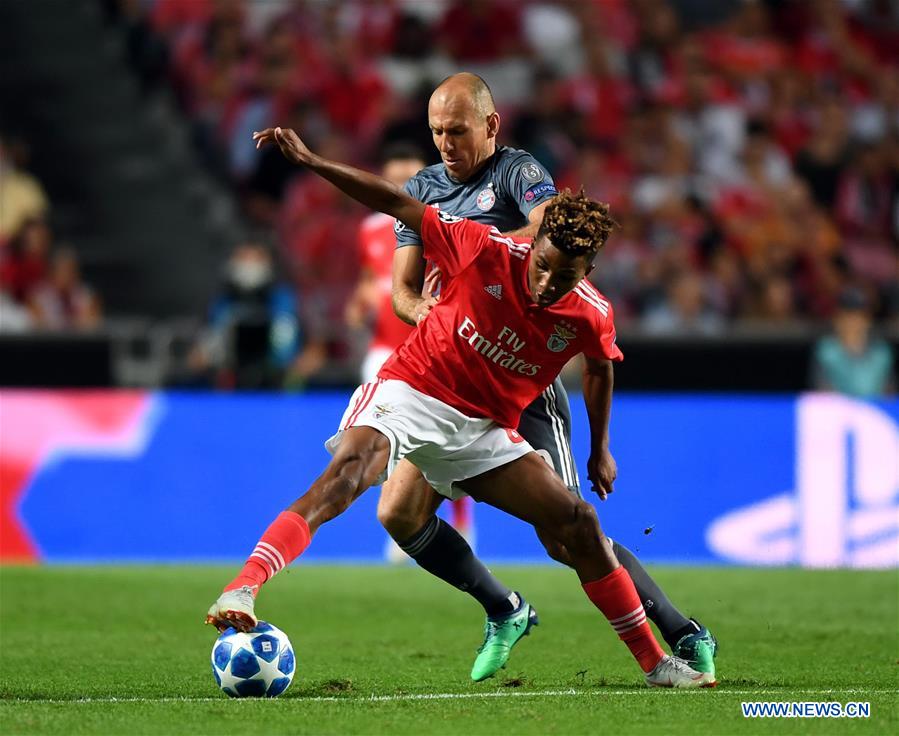 (SP)PORTUGAL-LISBON-FOOTBALL-UEFA CHAMPIONS LEAGUE-BAYERN VS BENFICA