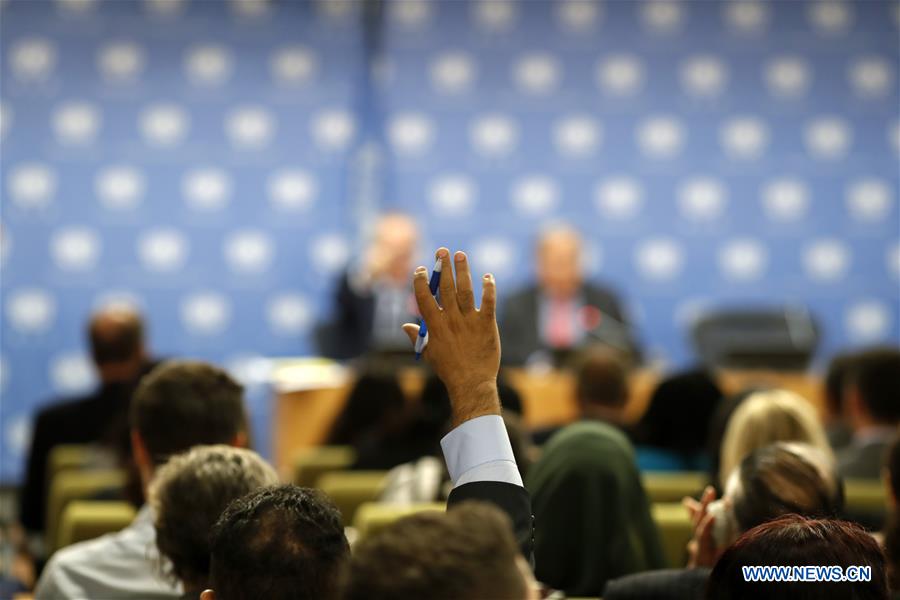 UN-SECRETARY-GENERAL-ANTONIO GUTERRES-PRESS CONFERENCE