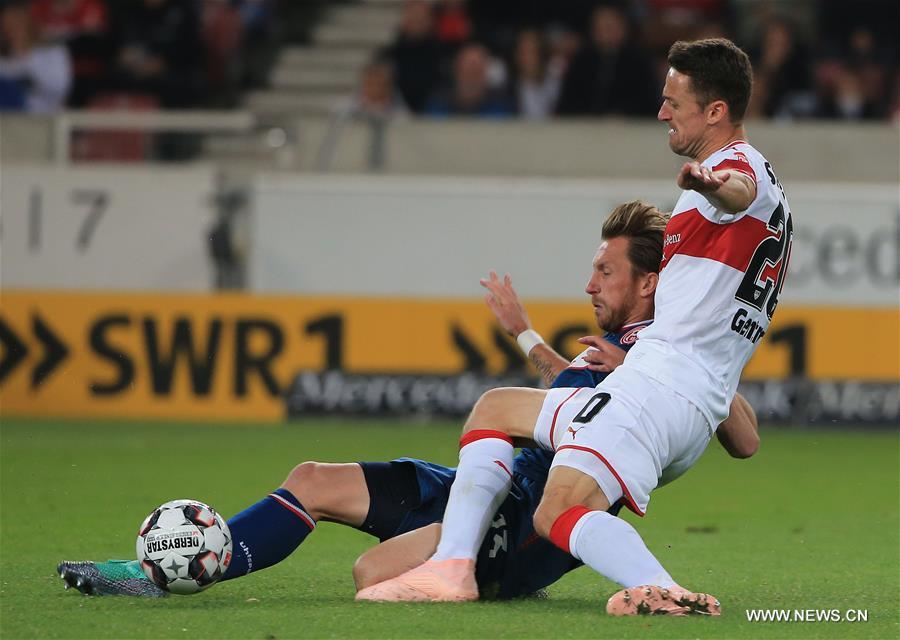 (SP)GERMANY-STUTTGART-SOCCER-BUNDESLIGA-STUTTGART VS DUESSELDORF