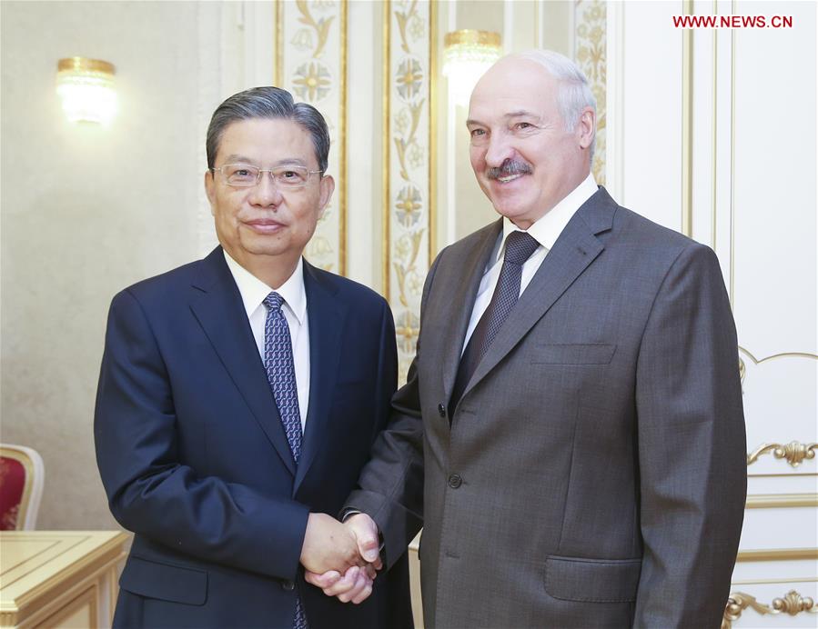 BELARUS-CHINA-ZHAO LEJI-VISIT