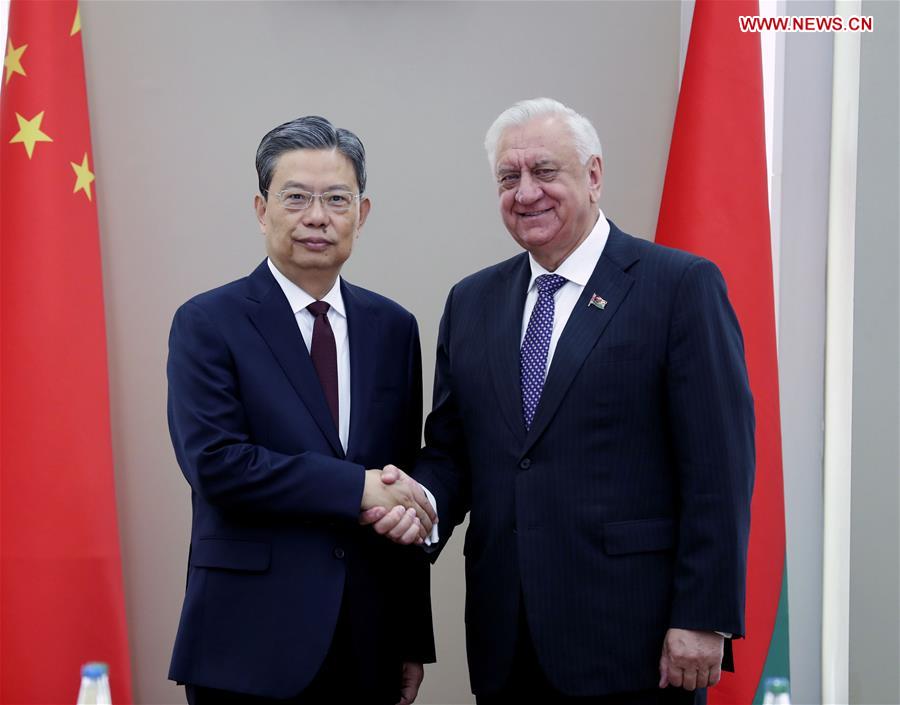 BELARUS-CHINA-ZHAO LEJI-VISIT