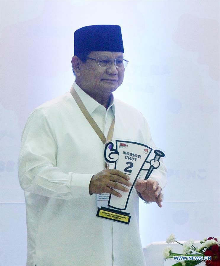 INDONESIA-JAKARTA-PRESIDENTIAL ELECTION-CANDIDATE