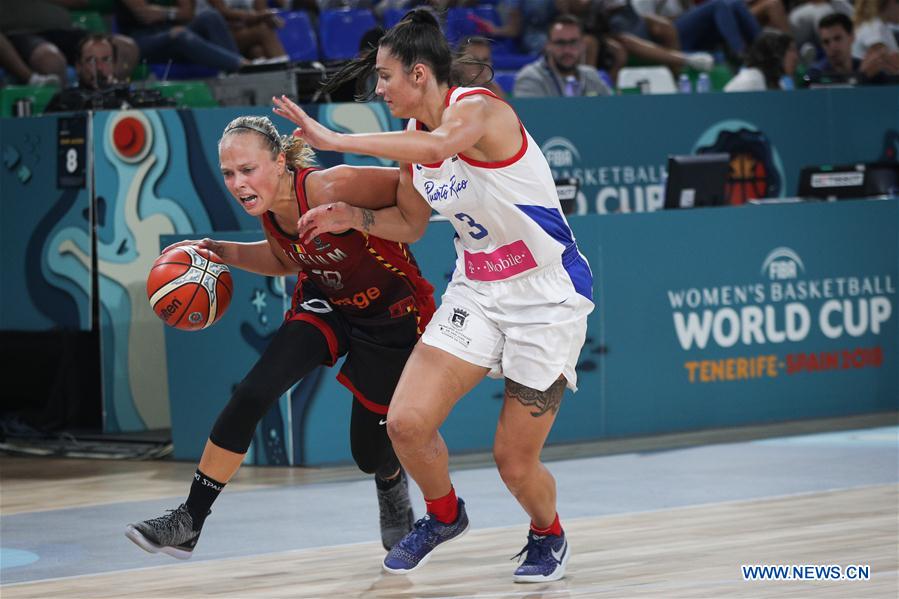 (SP)SPAIN-TENERIFE-FIBA WOMEN'S BASKETBALL WORLD CUP-BELGIUM-PUERTO RICO