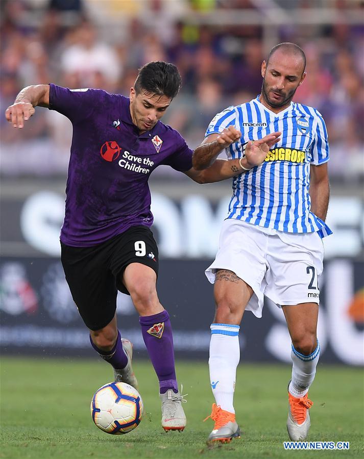 (SP)ITALY-FLORENCE-SOCCER-ITALY SERIE A-FIORENTINA VS SPAL