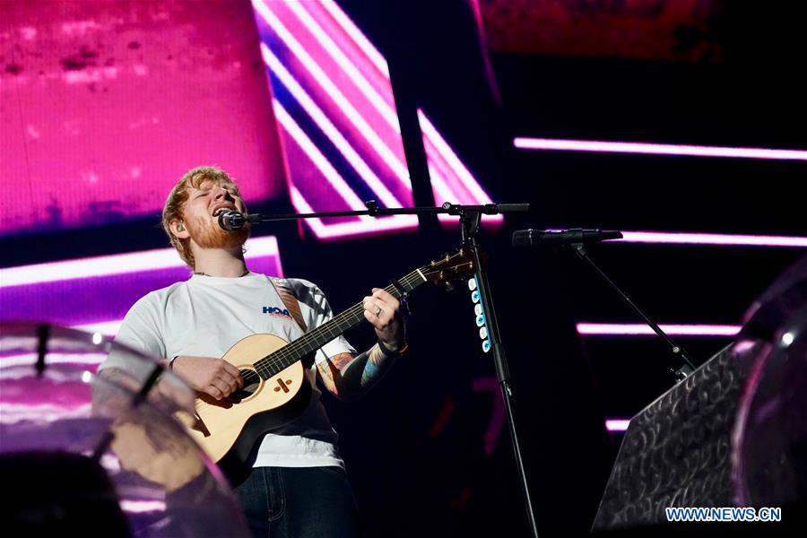 U.S.-NEW YORK-ED SHEERAN-NORTH AMERICAN TOUR