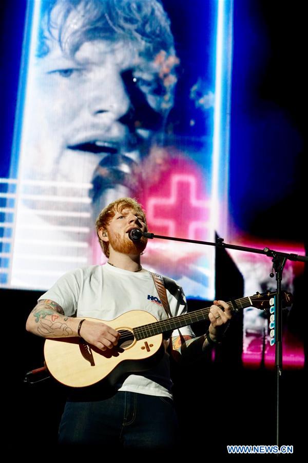U.S.-NEW YORK-ED SHEERAN-NORTH AMERICAN TOUR