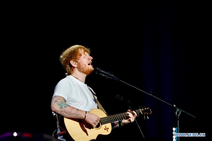 U.S.-NEW YORK-ED SHEERAN-NORTH AMERICAN TOUR