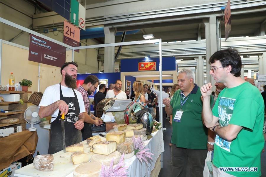 ITALY-TURIN-FOOD-GASTRONOMY-EXHIBITION