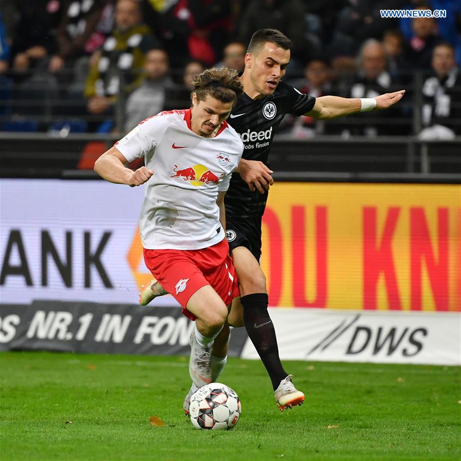 (SP)GERMANY-FRANKFURT-SOCCER-BUNDESLIGA-FRANKFURT VS LEIPZIG