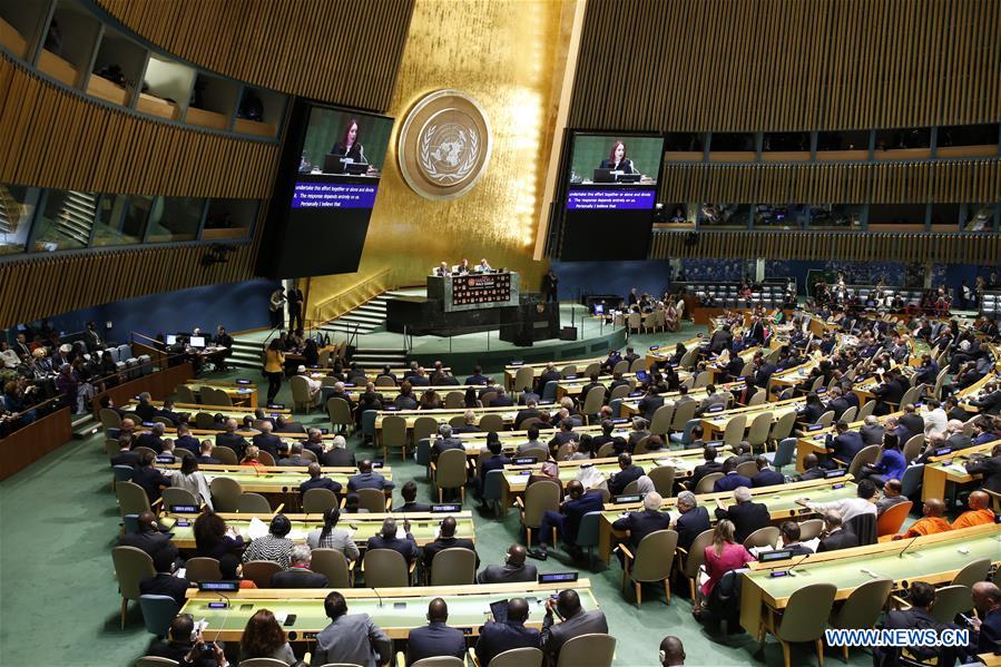 UN-GENERAL ASSEMBLY-NELSON MANDELA PEACE SUMMIT