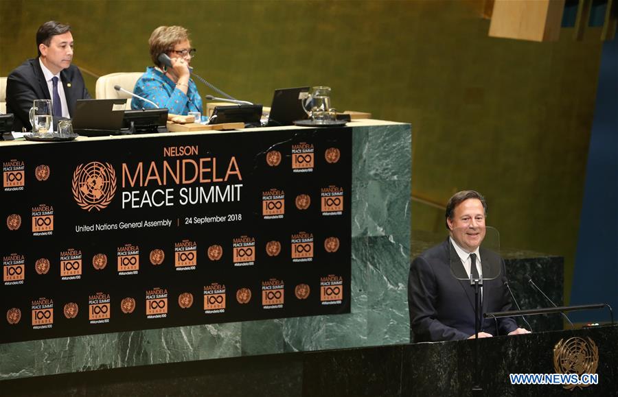 UN-GENERAL ASSEMBLY-NELSON MANDELA PEACE SUMMIT