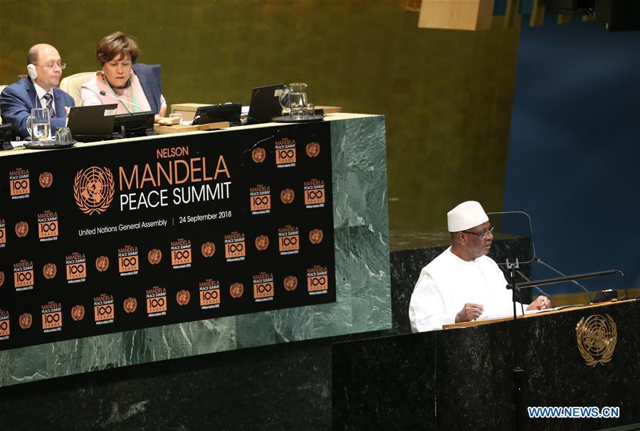 UN-GENERAL ASSEMBLY-NELSON MANDELA PEACE SUMMIT