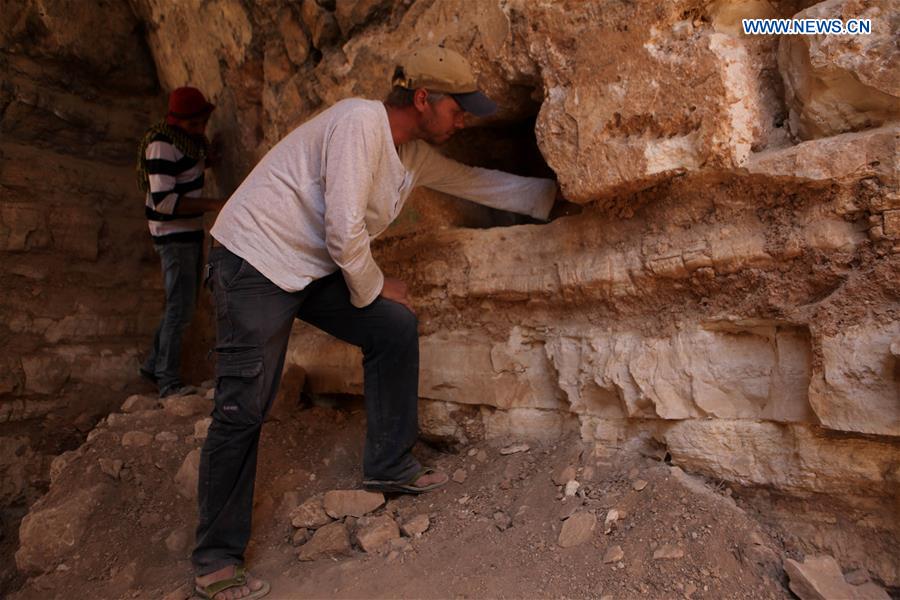 MIDEAST-HEBRON-ARCHAEOLOGY-CHURCH