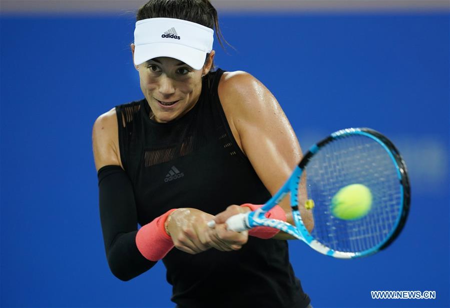 Highlights of singles third round match at WTA Wuhan Open Xinhua
