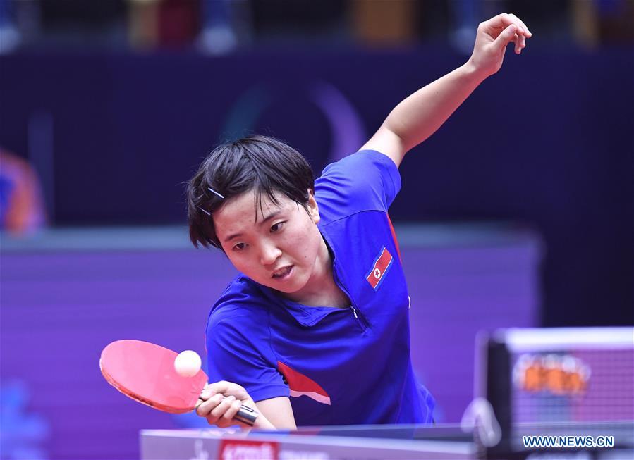 (SP)CHINA-CHENGDU-TABLE TENNIS-ITTF WOMEN'S WORLD CUP-SINGLES