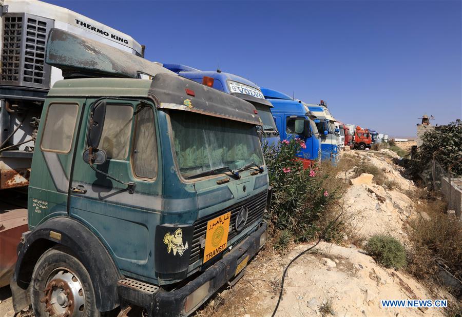 JORDAN-NASIB BORDER CROSSING-SYRIA-REOPENING-PREPARATION