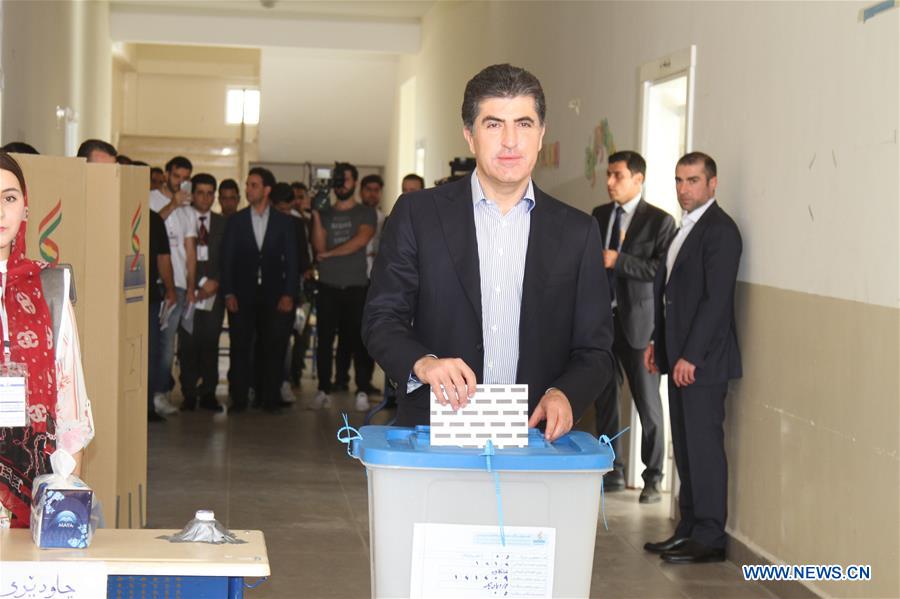 IRAQ-IRBIL-KURDS-VOTE