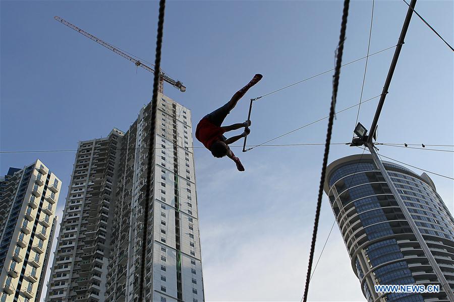 PHILIPPINES-TAGUIG-FLYING TRAPEZE SCHOOL