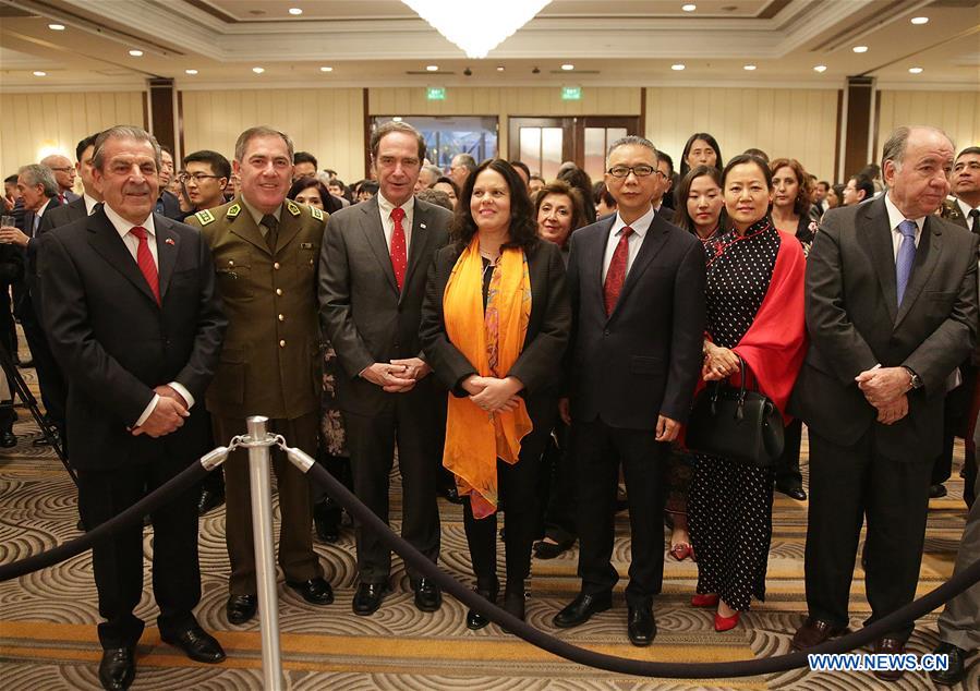 CHILE-SANTIAGO-CHINA-NATIONAL DAY-RECEPTION 