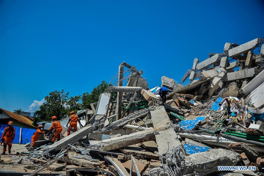 INDONESIA-CENTRAL SULAWESI PROVINCE-EARTHQUAKE-TSUNAMI-RESCUE