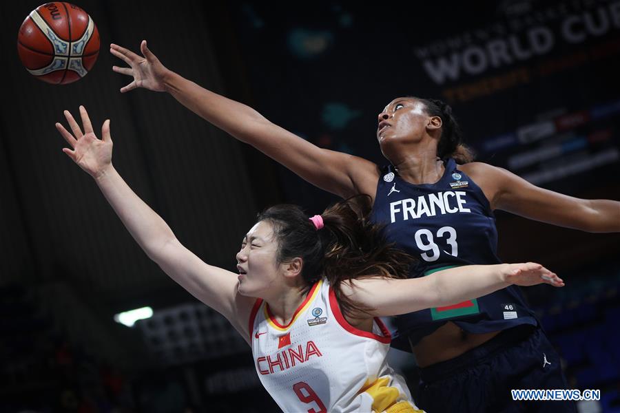(SP)SPAIN-TENERIFE-FIBA WOMEN'S BASKETBALL WORLD CUP-CLASS 5-6-CHN-FRA