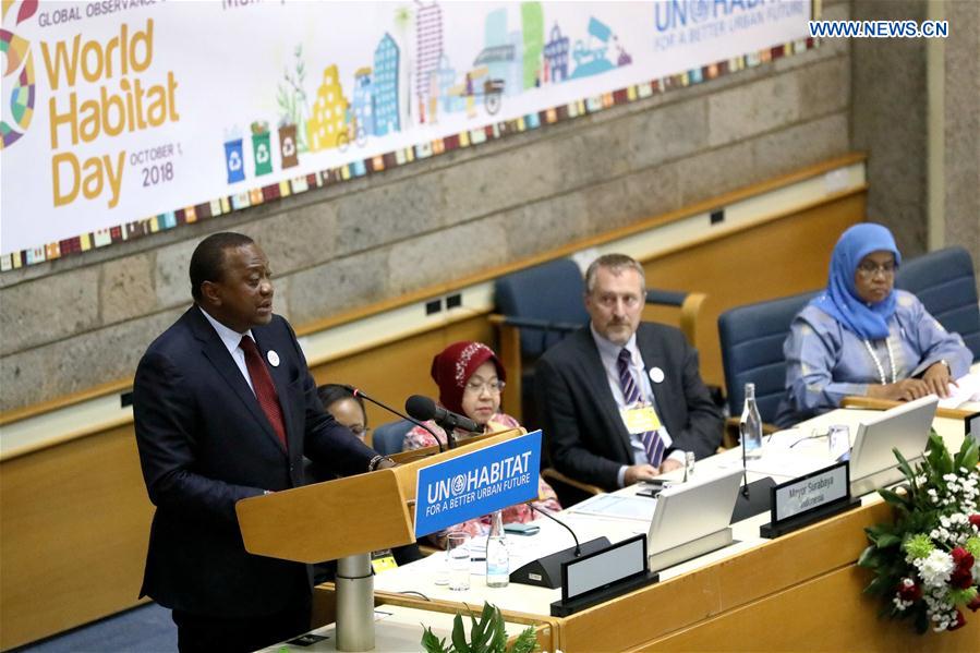 KENYA-NAIROBI-CHINA-XUZHOU-UN-HABITAT-SCROLL OF HONOR