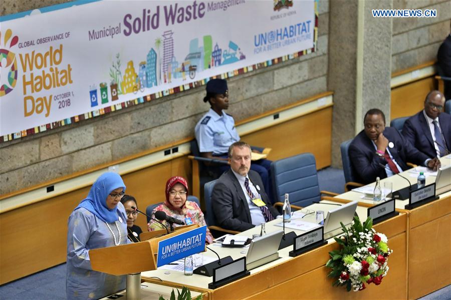 KENYA-NAIROBI-CHINA-XUZHOU-UN-HABITAT-SCROLL OF HONOR