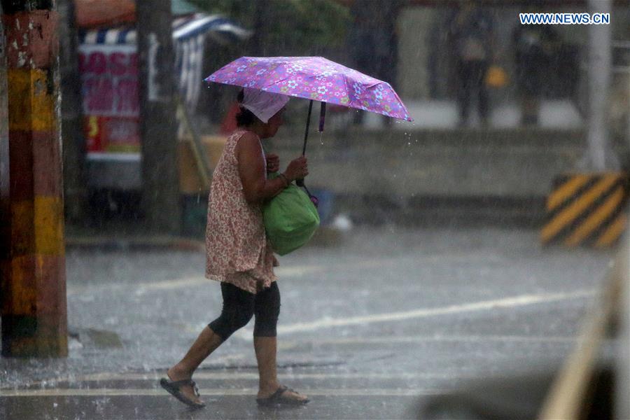 PHILIPPINES-MANILA-RAINFALL