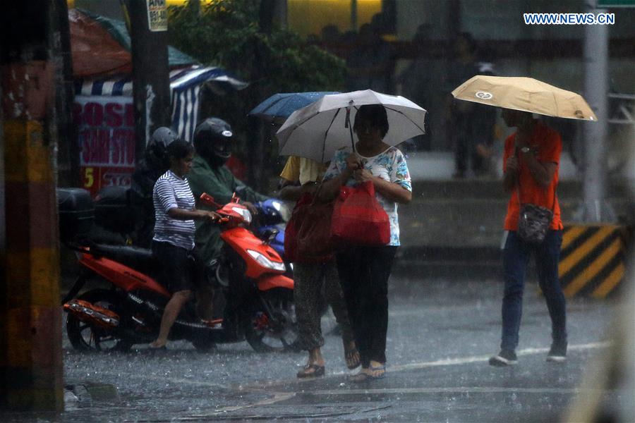 PHILIPPINES-MANILA-RAINFALL