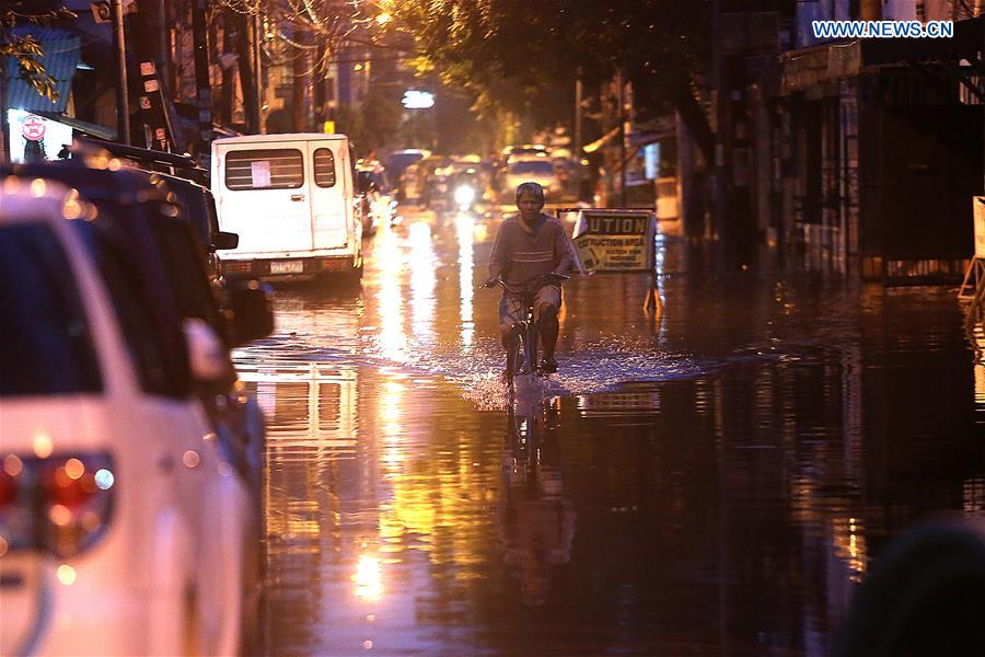 PHILIPPINES-MAKATI CITY-RAINFALL
