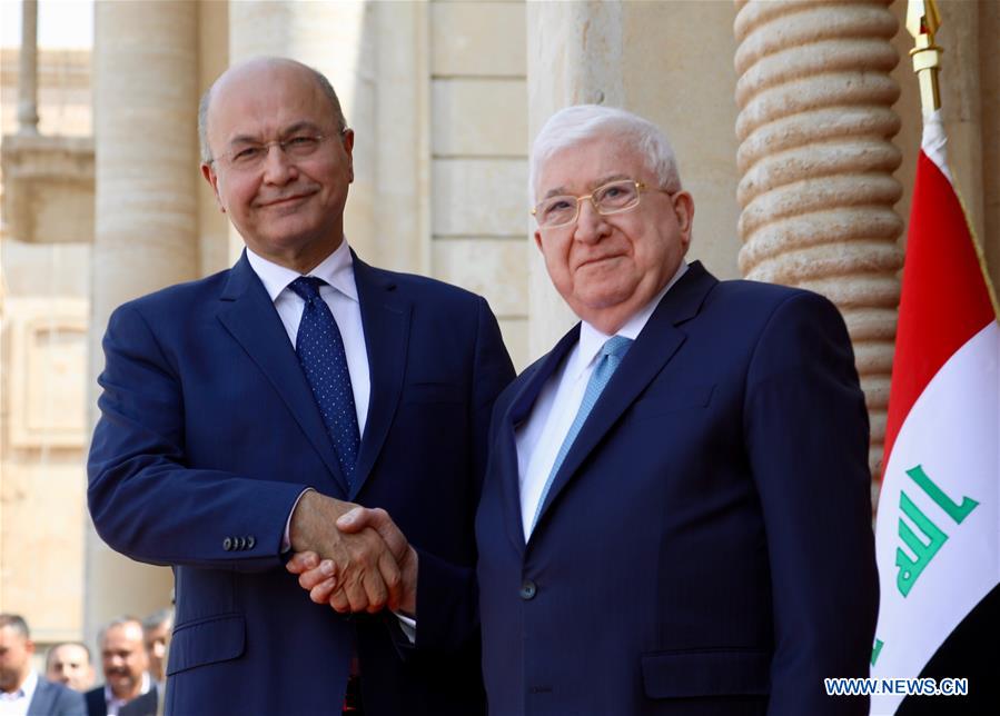 IRAQ-BAGHDAD-PRESIDENT-POWER-HANDOVER CEREMONY
