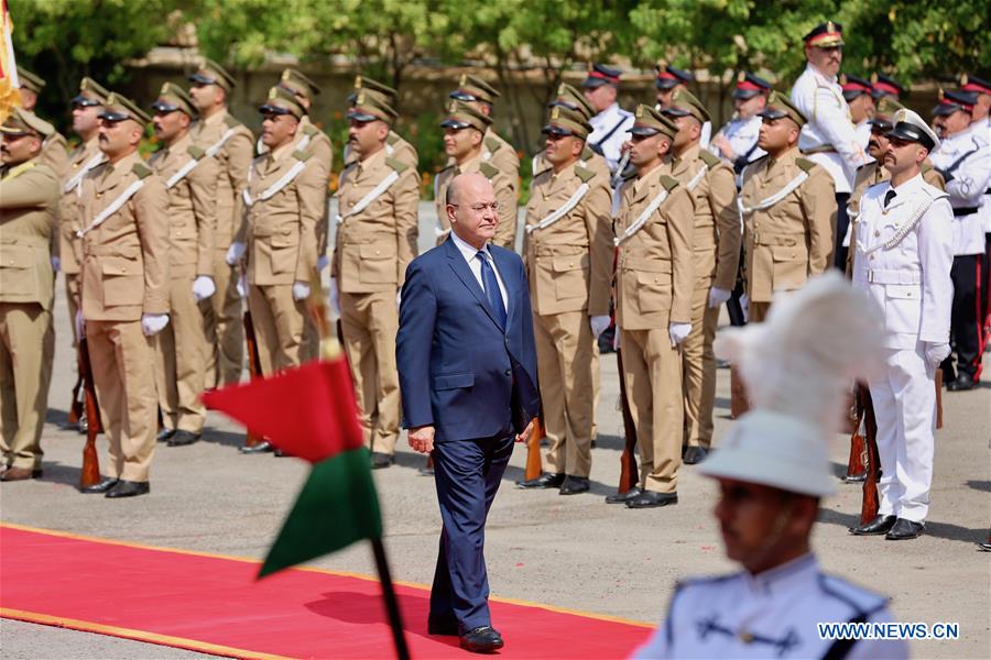 IRAQ-BAGHDAD-PRESIDENT-POWER-HANDOVER CEREMONY