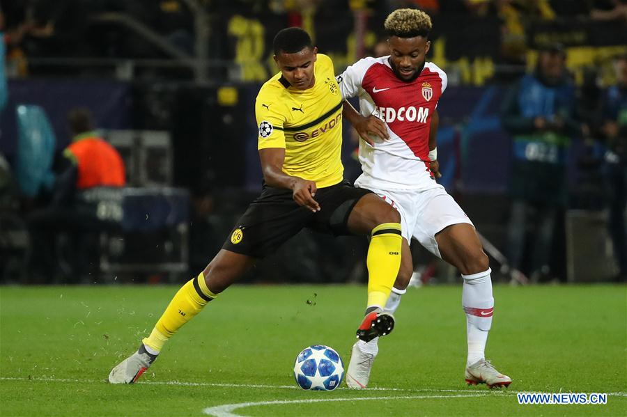 Dortmund beats Monaco 3-0 during UEFA Cha