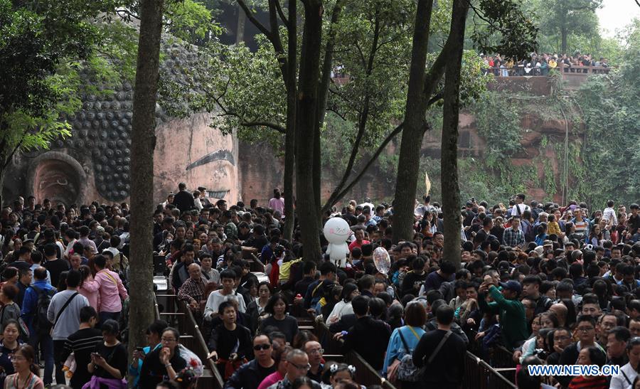CHINA-SICHUAN-GIANT BUDDHA-TOURISM (CN)
