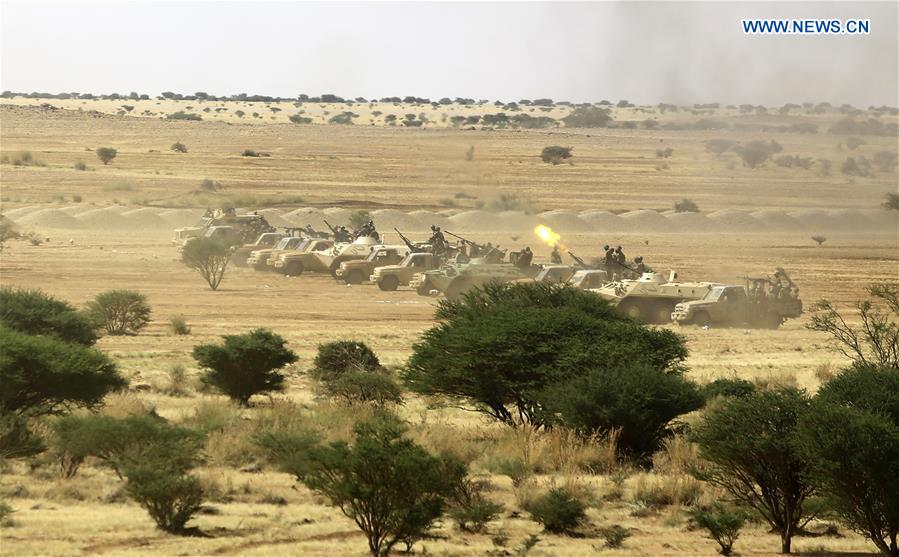 SUDAN-KHARTOUM-MILITARY DRILL