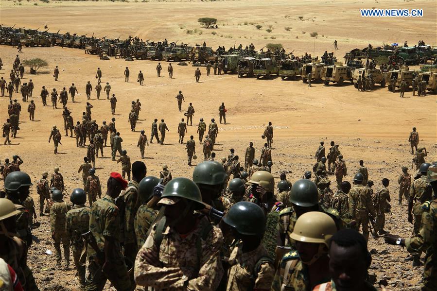 SUDAN-KHARTOUM-MILITARY DRILL