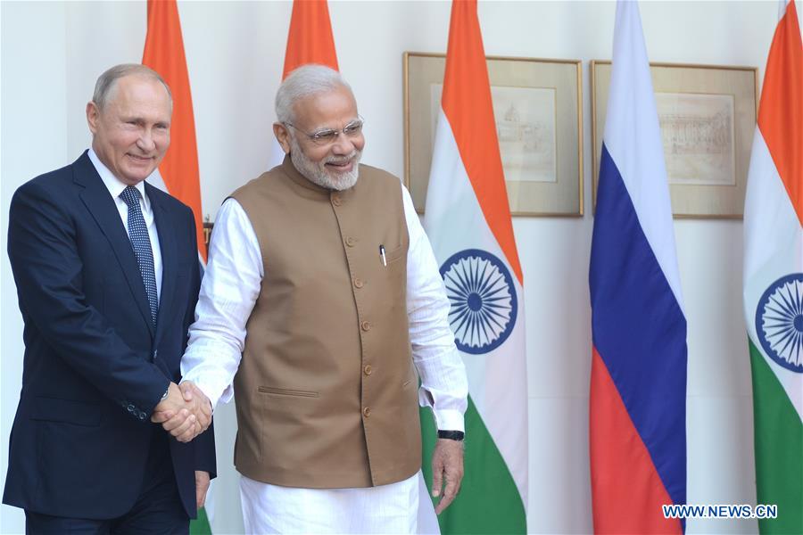INDIA-NEW DELHI-RUSSIA-PRESIDENT-VISIT