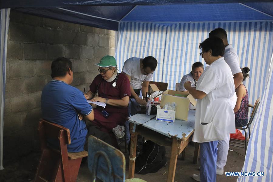 HONDURAS-TEGUCIGALPA-CLIMATE-RAIN-RED ALERT