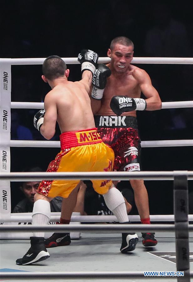 (SP)BANGKOK-THAILAND-BOXING-SRISAKET SOR RUNGVISAI VS IRAN DIAZ