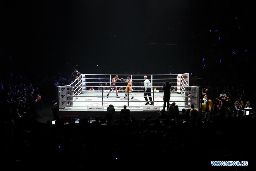 (SP)BANGKOK-THAILAND-BOXING-SRISAKET SOR RUNGVISAI VS IRAN DIAZ
