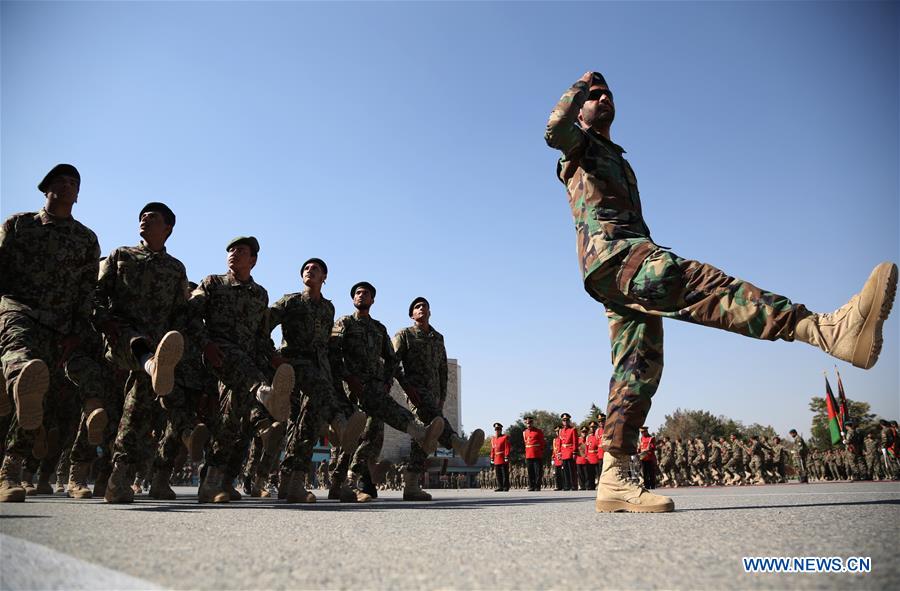 AFGHANISTAN-KABUL-GRADUATION CEREMONY-ARMY SOLDIERS