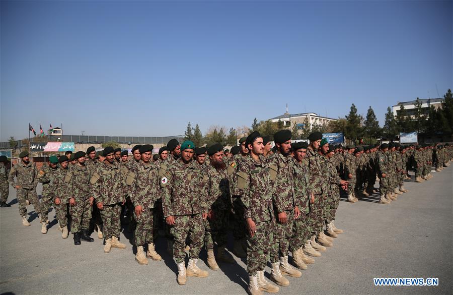 AFGHANISTAN-KABUL-GRADUATION CEREMONY-ARMY SOLDIERS