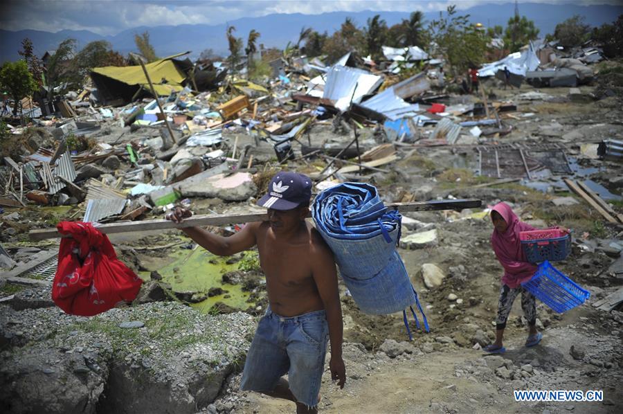 INDONESIA-CENTRAL SULAWESI-EARTHQUAKE AND TSUNAMI-AFTERMATH