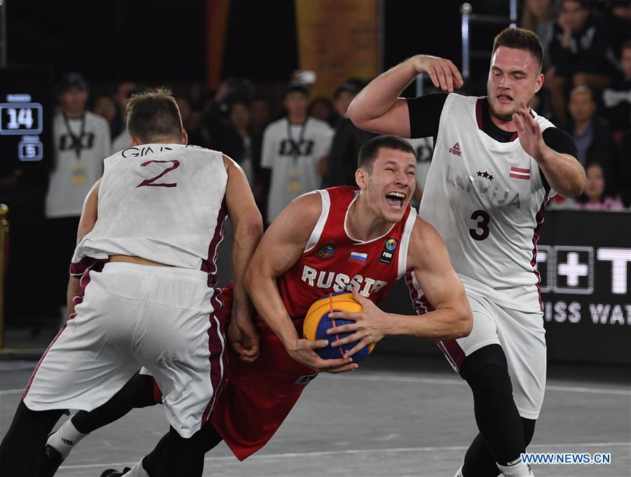 (SP)CHINA-SHAANXI-BASKETBALL-FIBA 3X3 WORLD CUP-U23 MEN (CN)