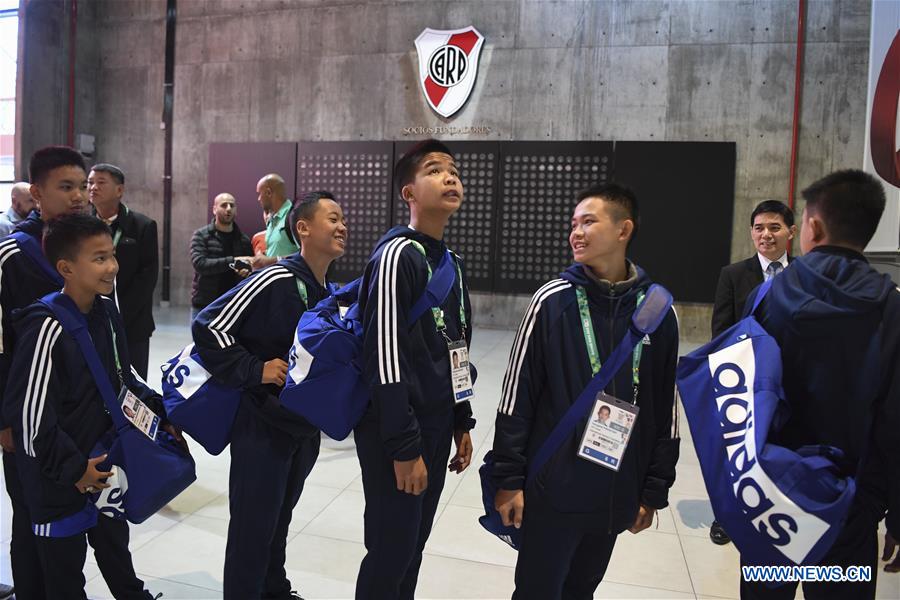(SP)ARGENTINA-BUENOS AIRES-SOCCER-THAILAND "WILD BOARS" TEAM