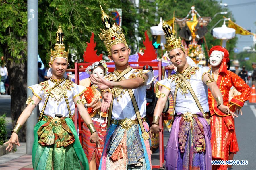 THAILAND-BANGKOK-FESTIVAL-PARADE